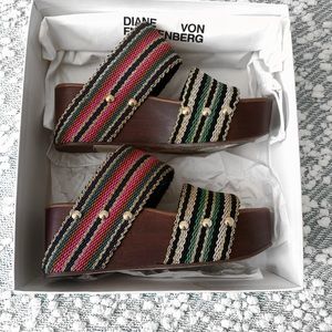 Diane von Furstenberg Platform Sandals